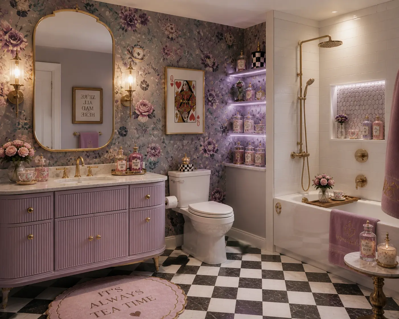 Alice in Wonderland Bathroom Decor: Shop the Look