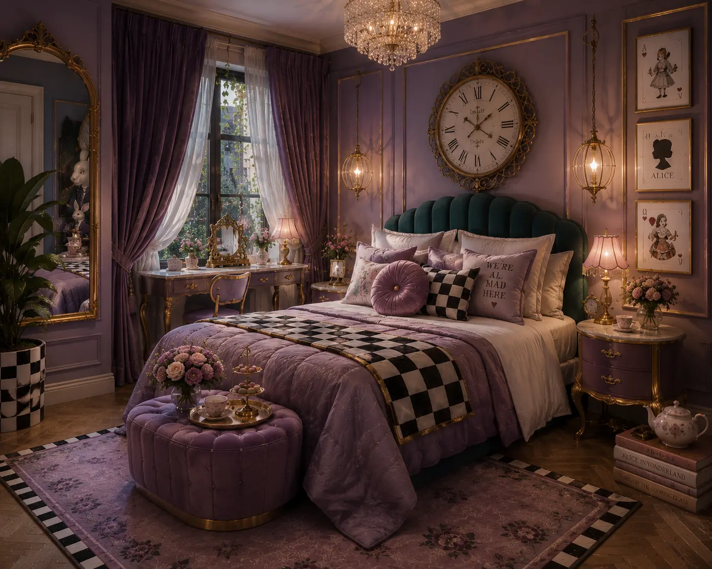 Alice in Wonderland Theme Bedroom: Shop the Look