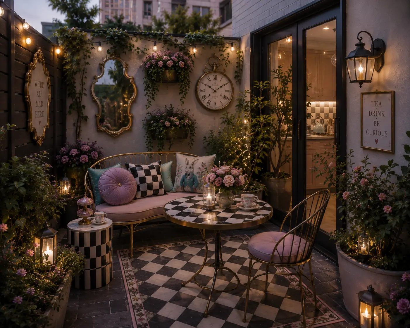 Alice in Wonderland Patio Decor: Shop the Look
