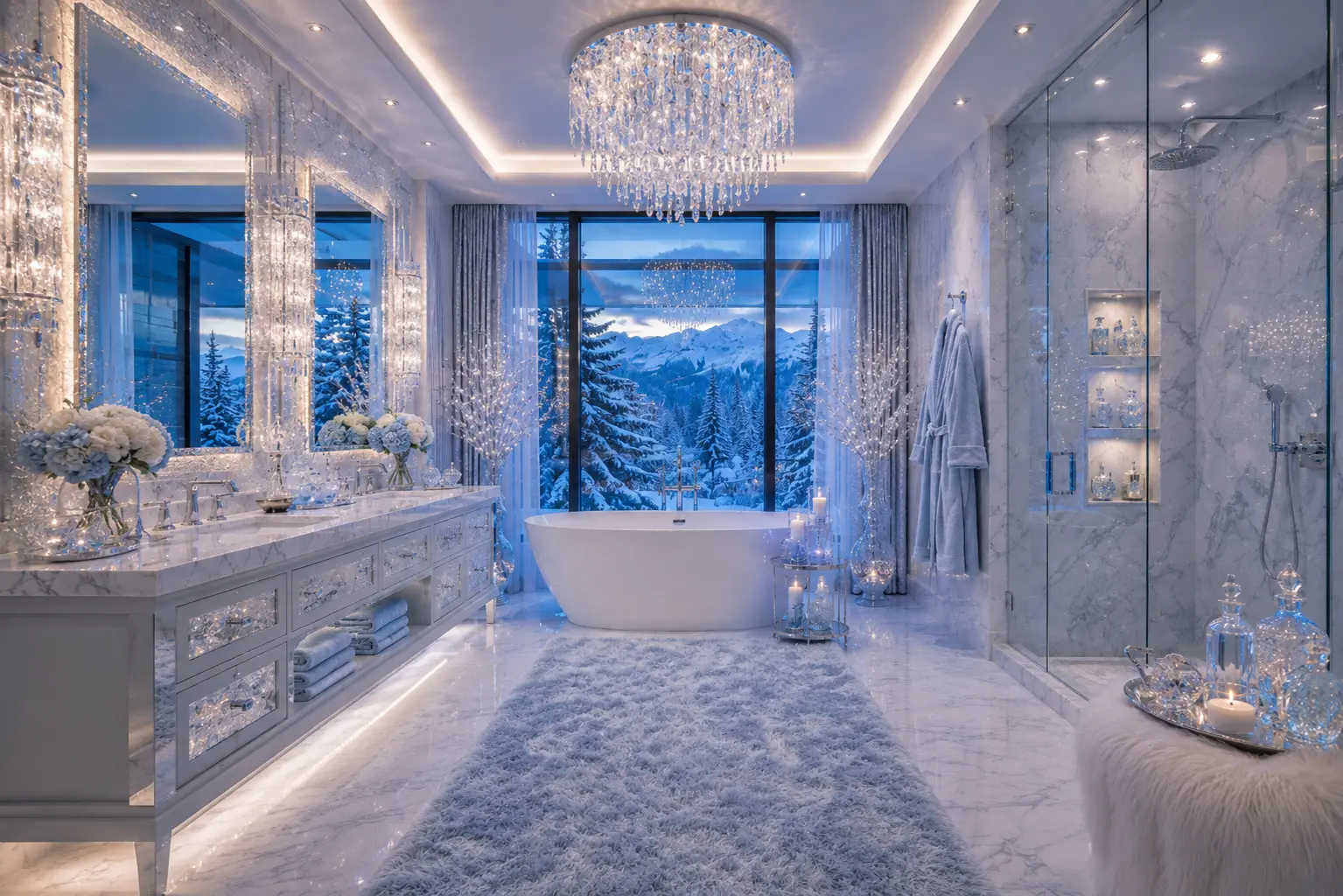 Ice Palace Bathroom Shop the Look