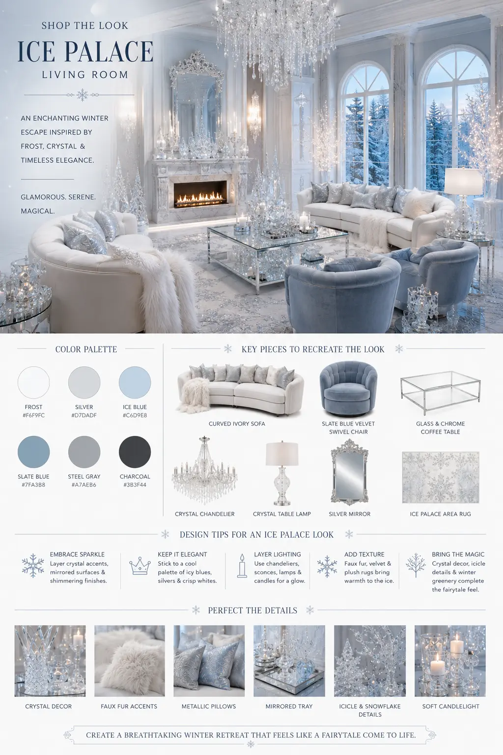 Ice Palace Shop the Look Living Room