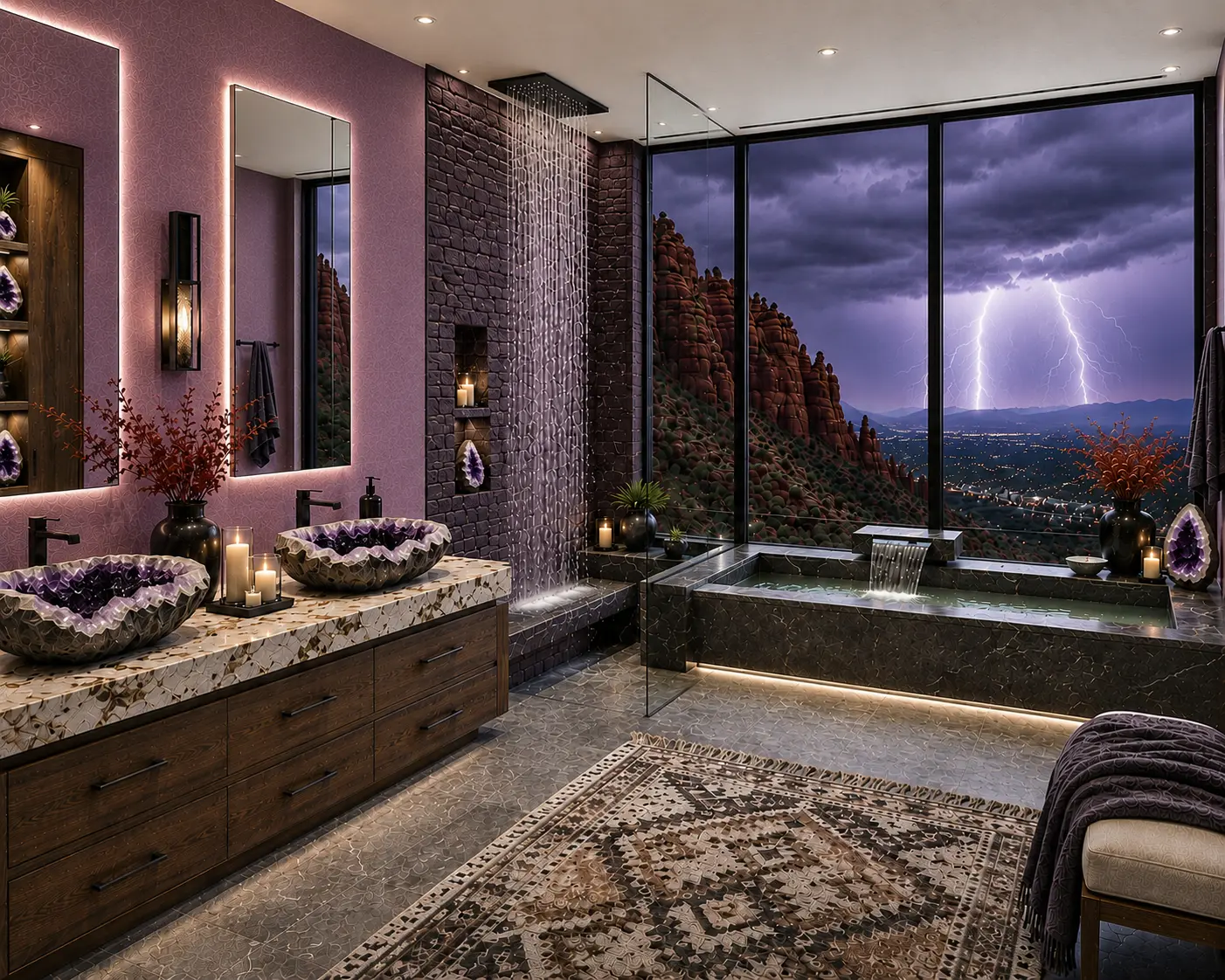 Arizona Desert Monsoon Bathroom Shop the Look