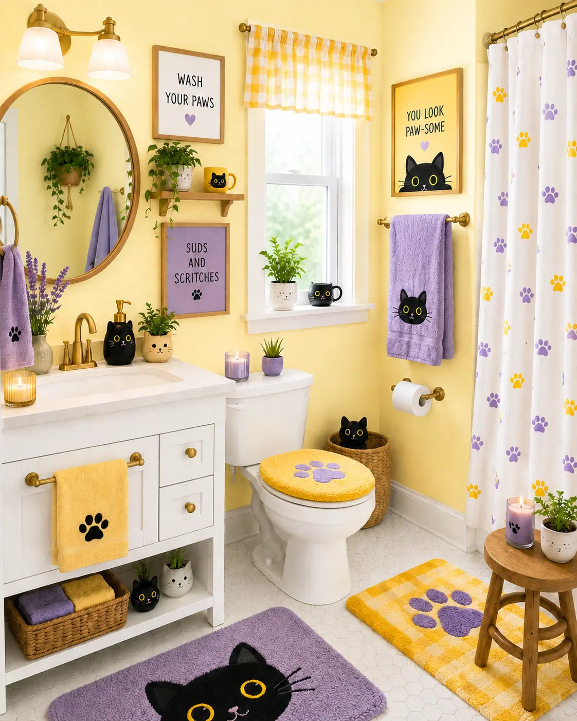 Shop the Look: Cat Café Bathroom