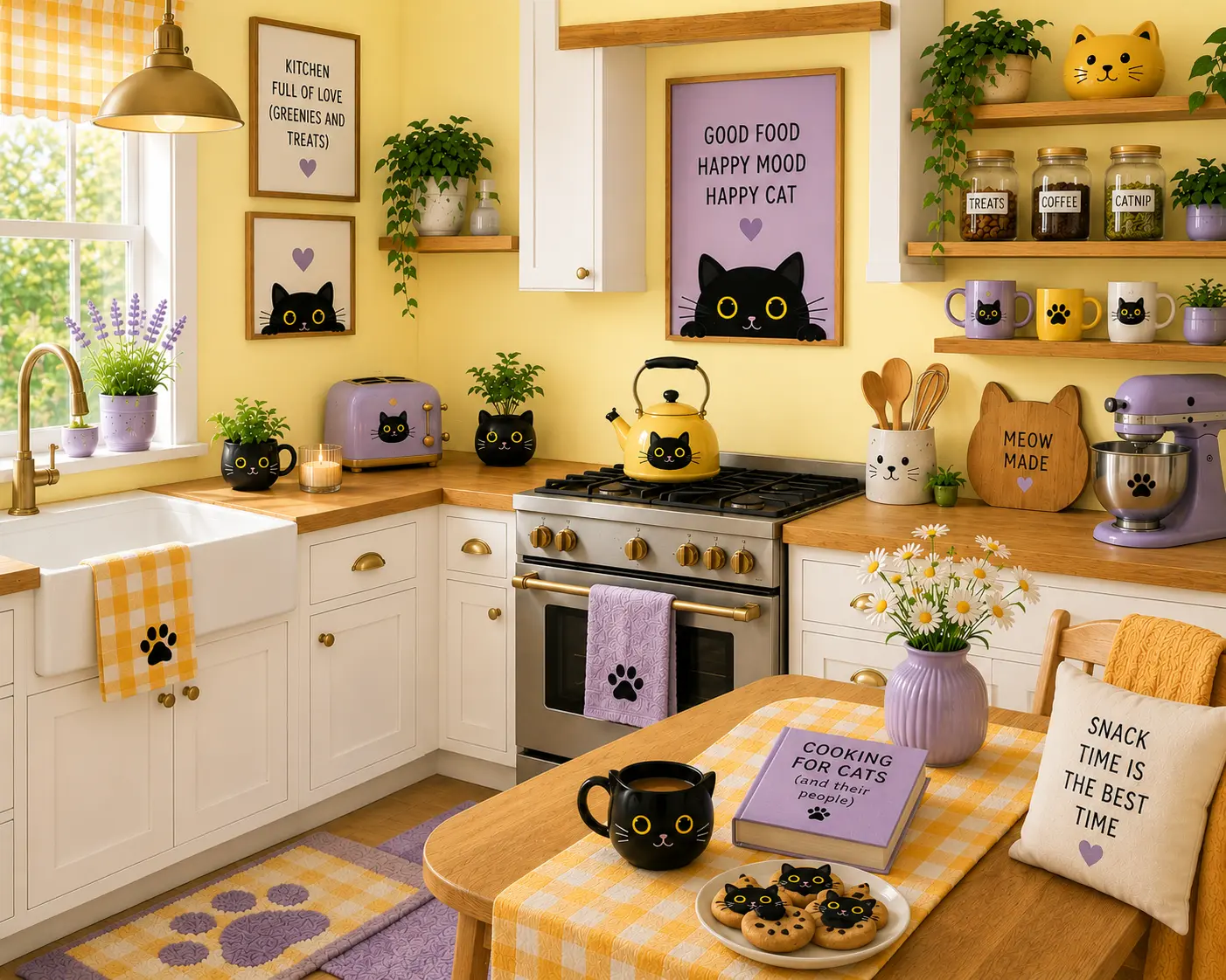 Shop the Look: Cat Café Kitchen