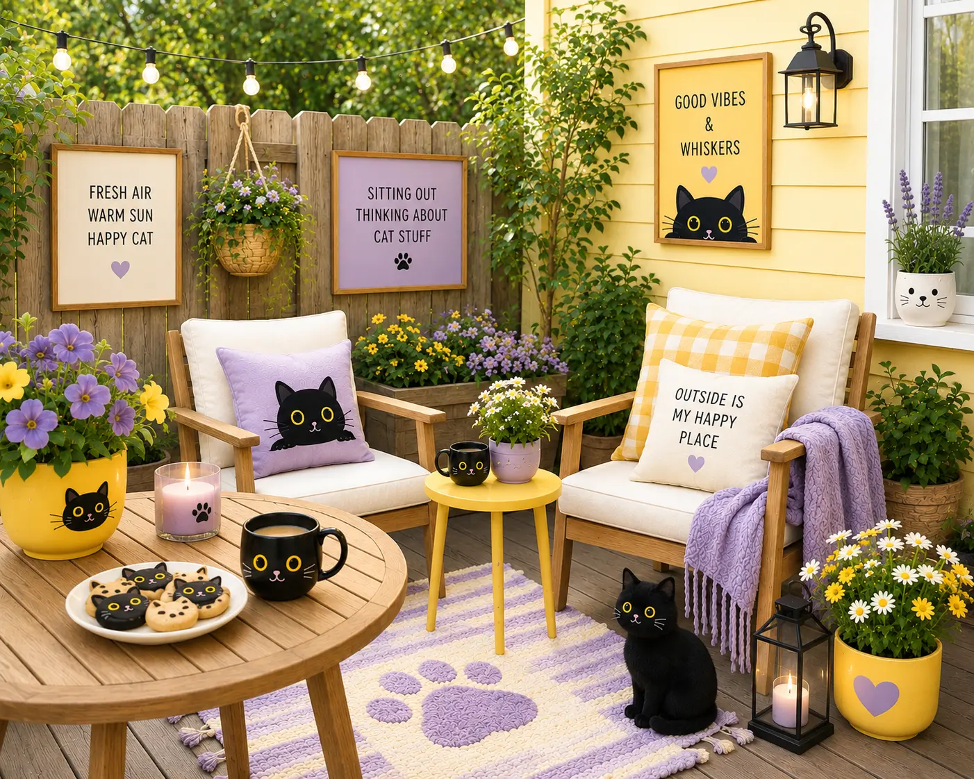 Shop the Look: Cat Café Patio